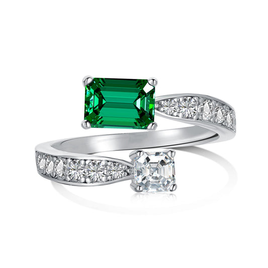 Harmony Dual Zircon Ring